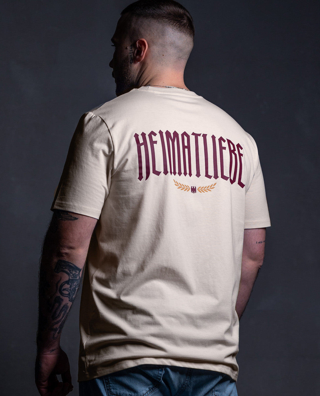 Heimatliebe Statement - Shirt - Vintage White