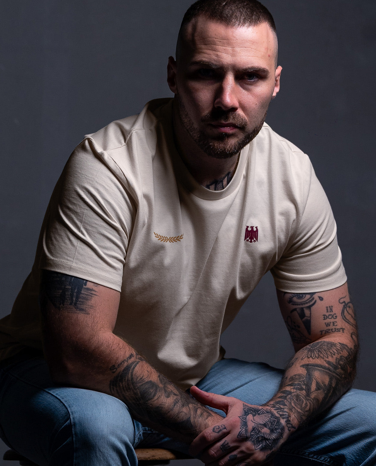 Heimatliebe Statement - Shirt - Vintage White