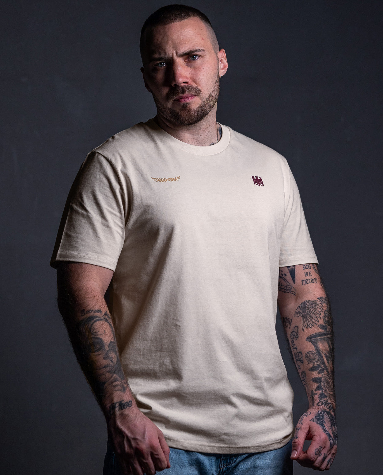 Heimatliebe Statement - Shirt - Vintage White