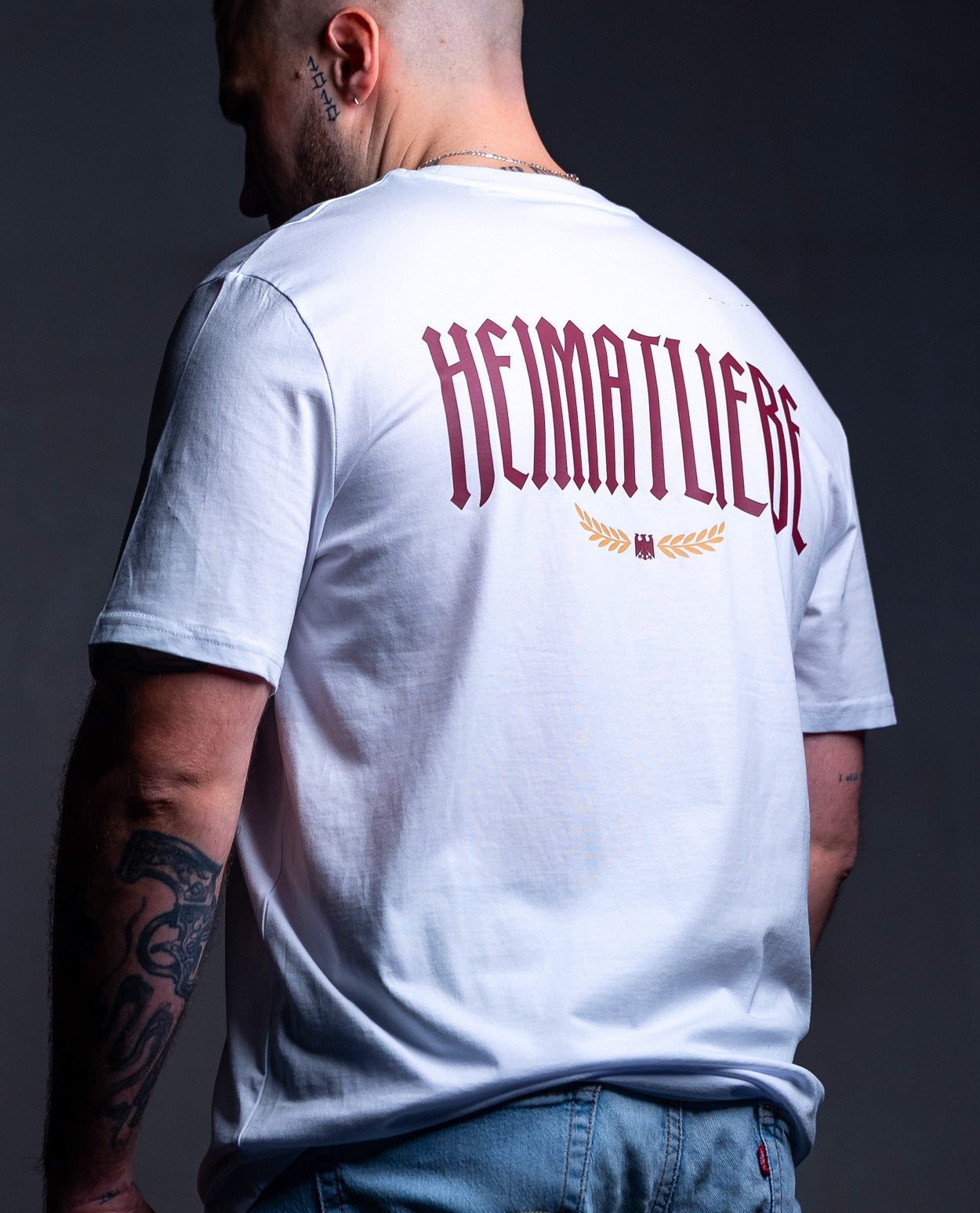Heimatliebe Statement - Shirt - White