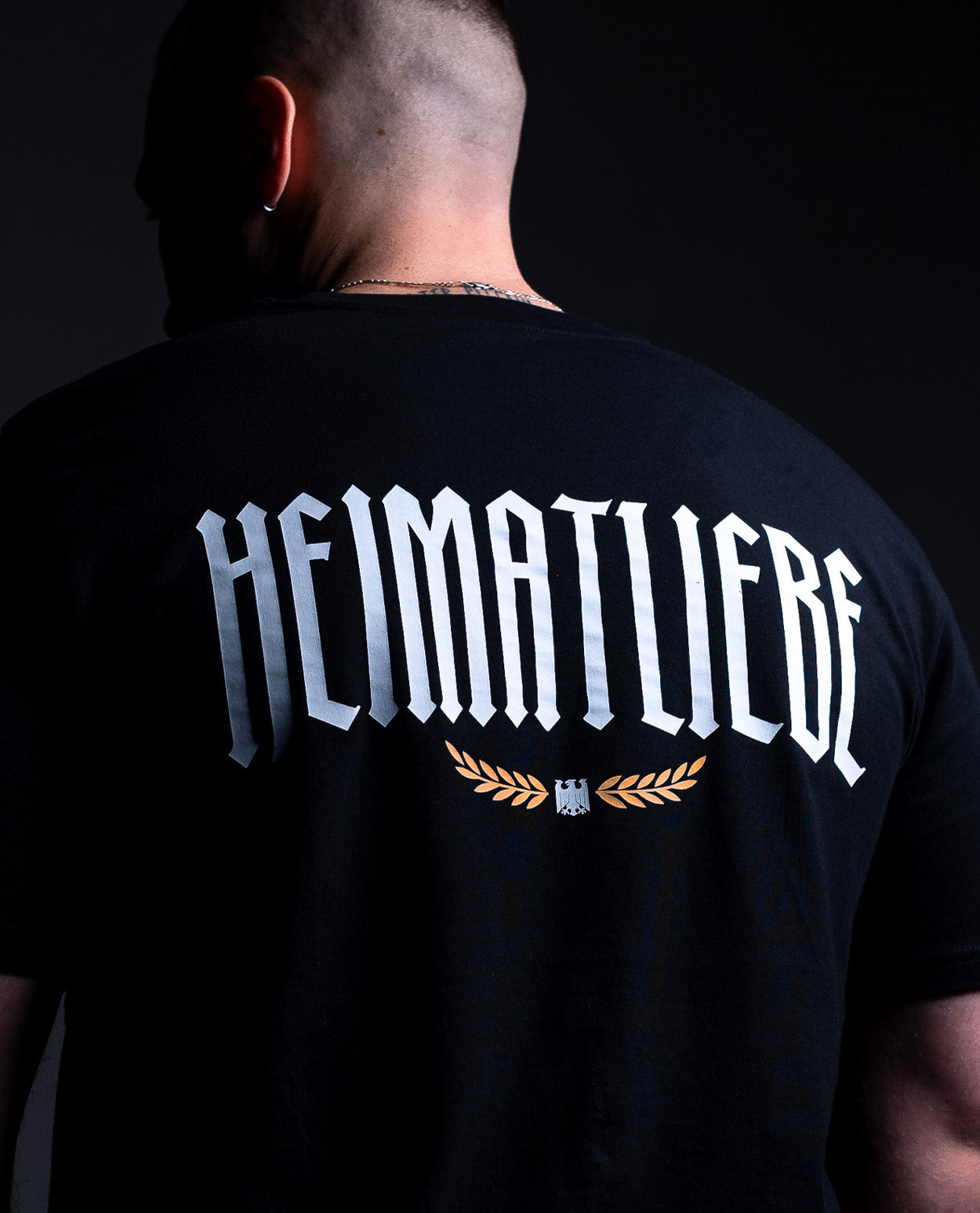 Heimatliebe Statement - Shirt - Black