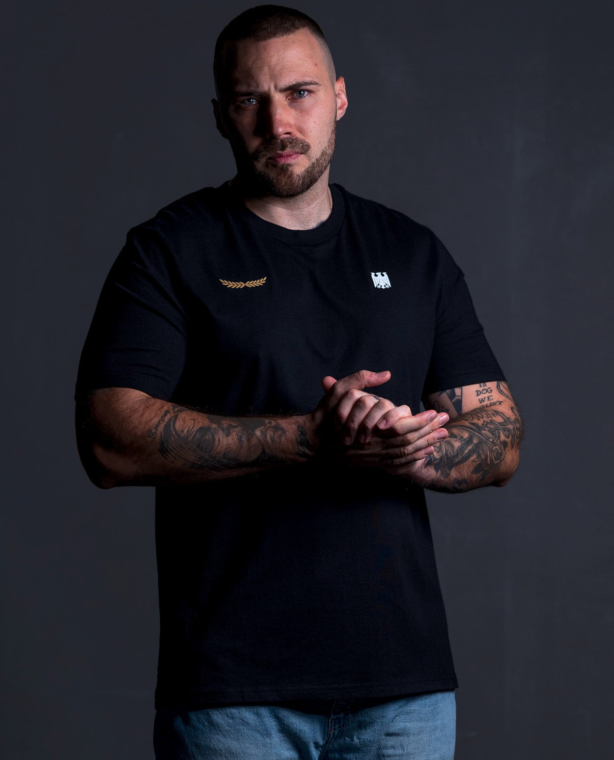 Heimatliebe Statement - Shirt - Black