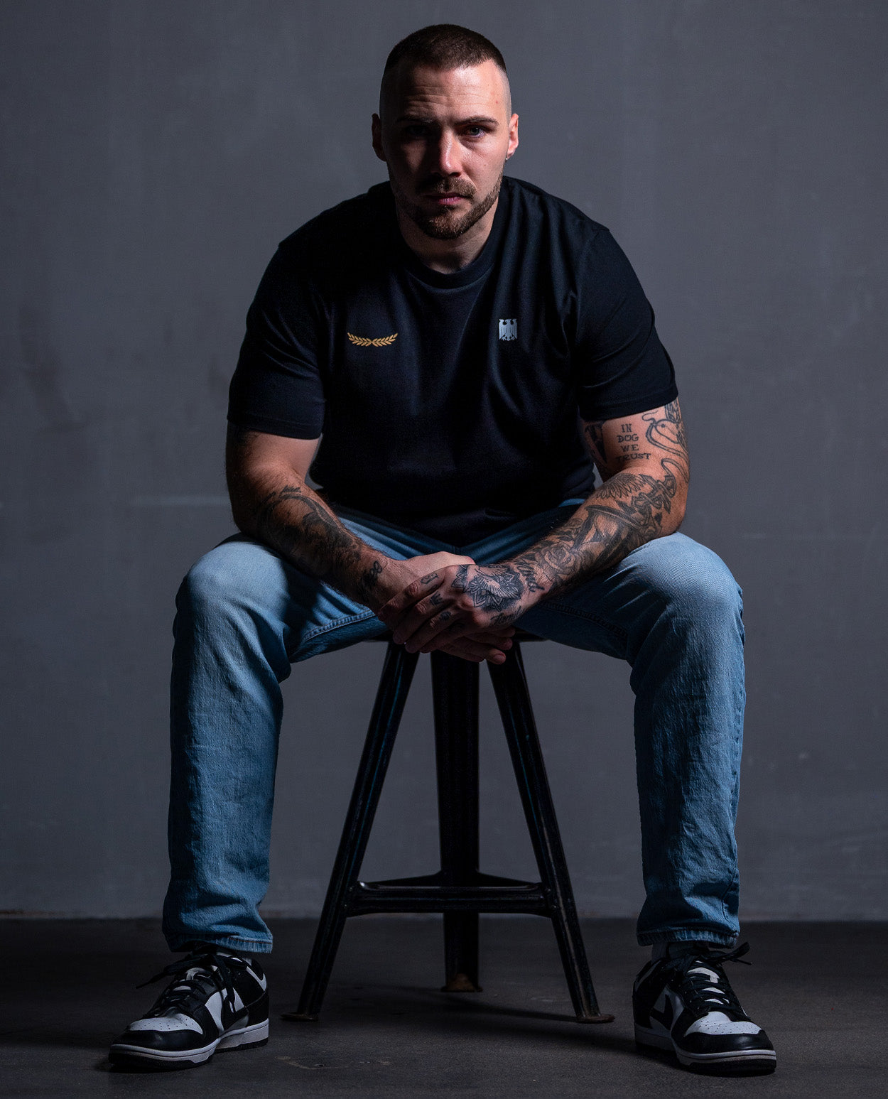 Heimatliebe Statement - Shirt - Black