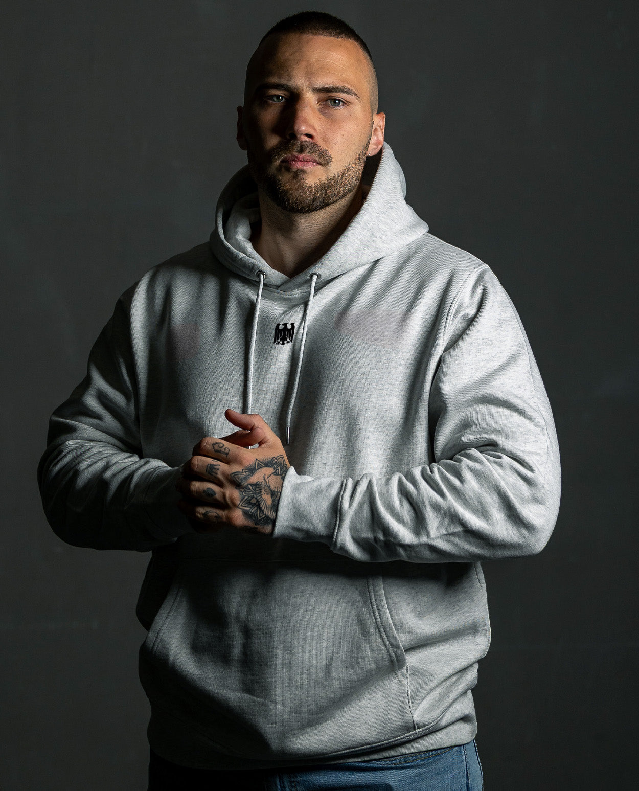 Hoodie Heimatliebe Grey
