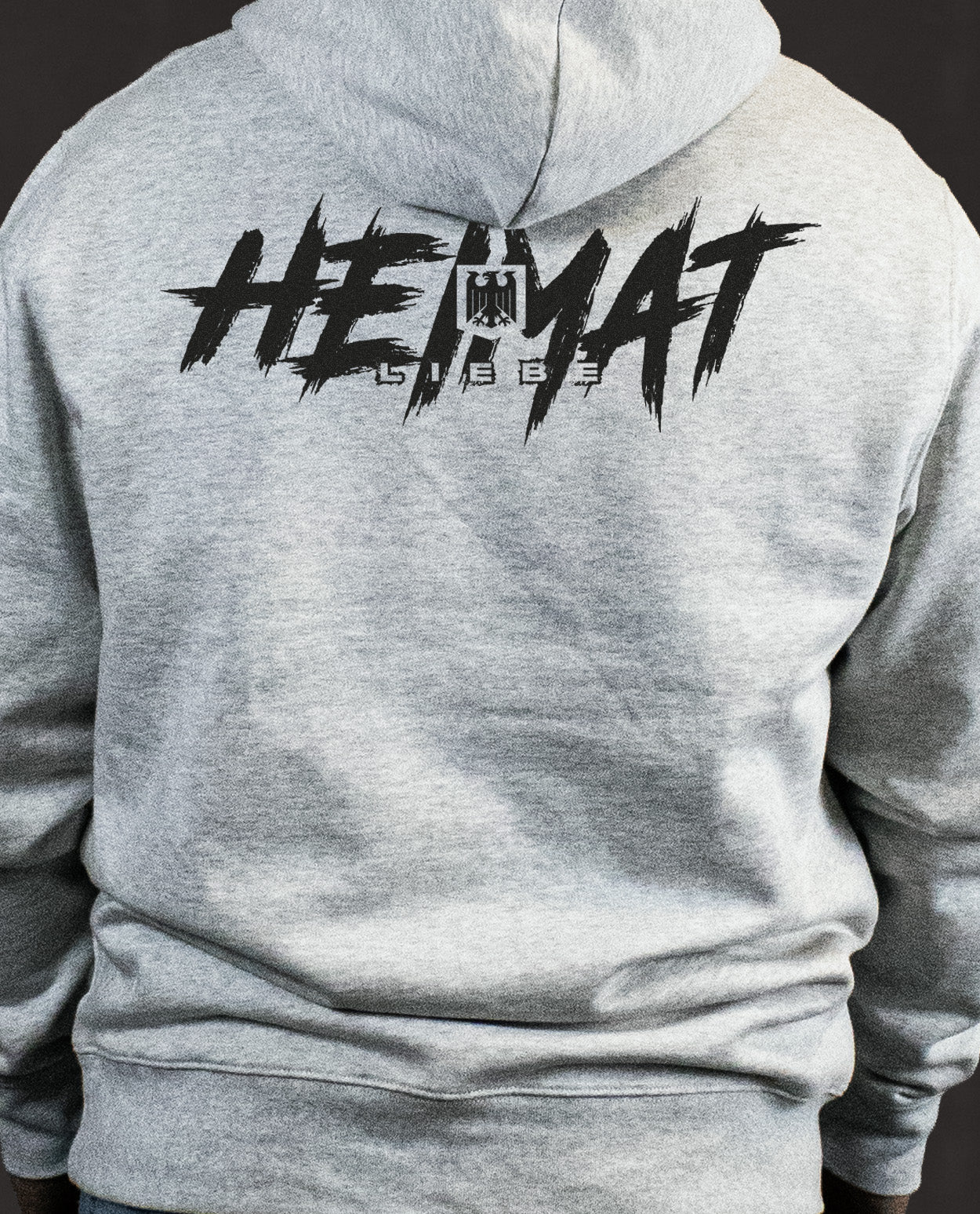 Hoodie Heimatliebe Grey