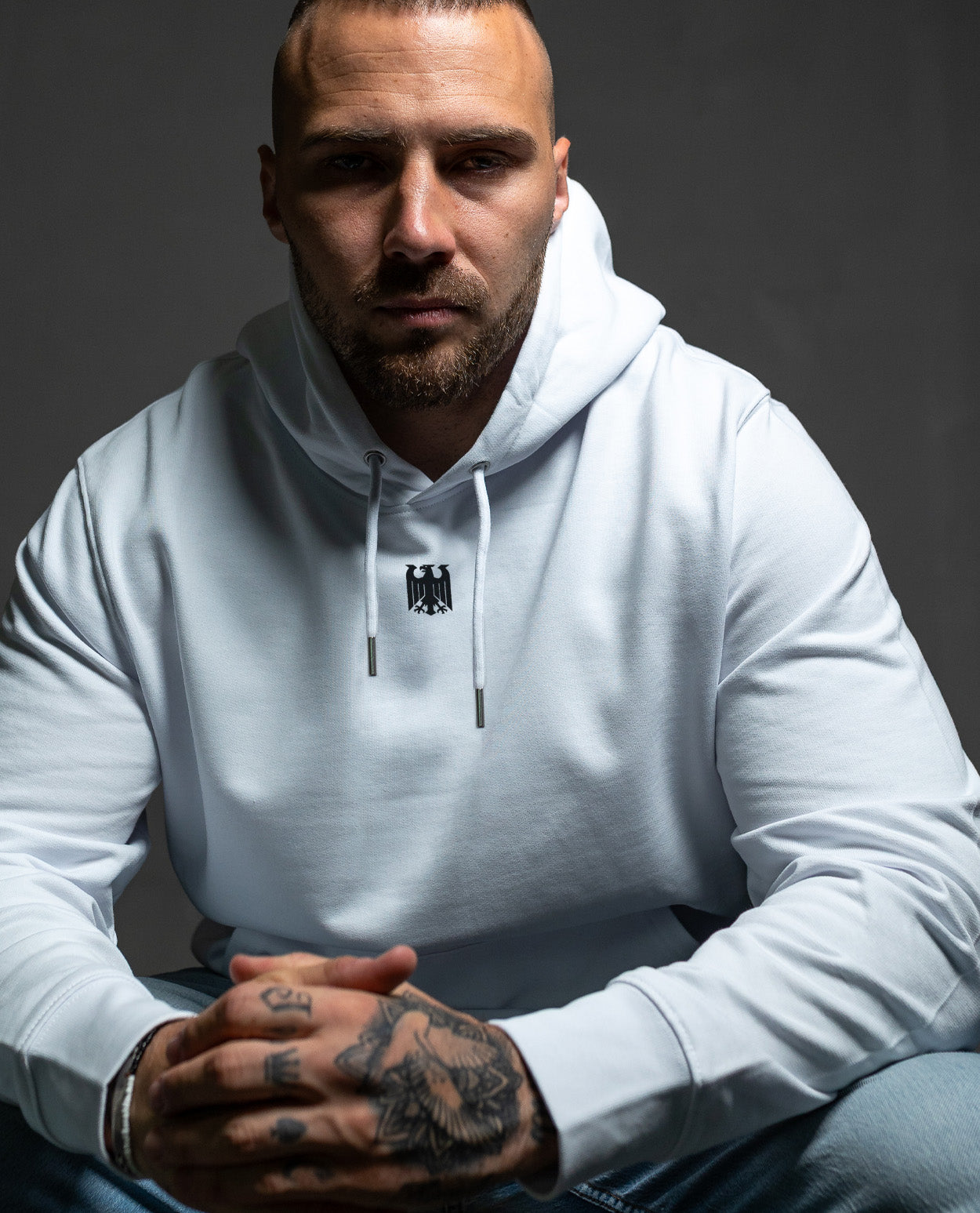 Hoodie Heimatliebe White