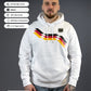 Deutschland Retro Hoodie - White