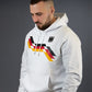 Deutschland Retro Hoodie - White