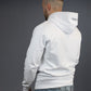 Hoodie Eagle Patch White