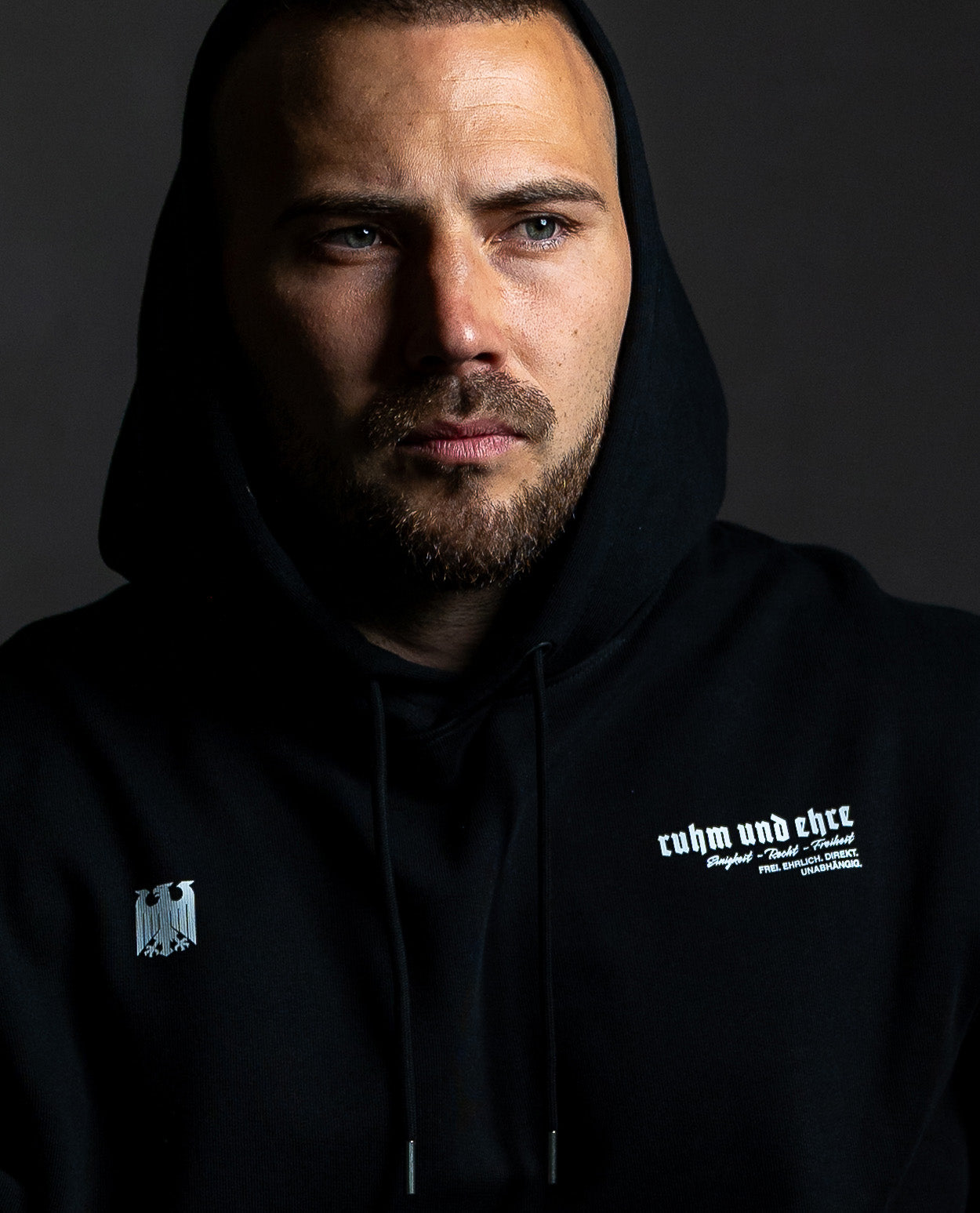 Hoodie - Ruhm & Ehre - Black