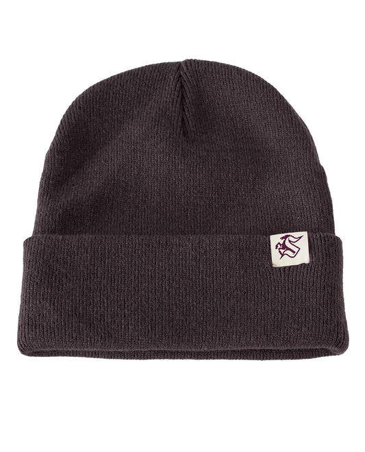 Kesselstoff "Label" Beanie - Plum