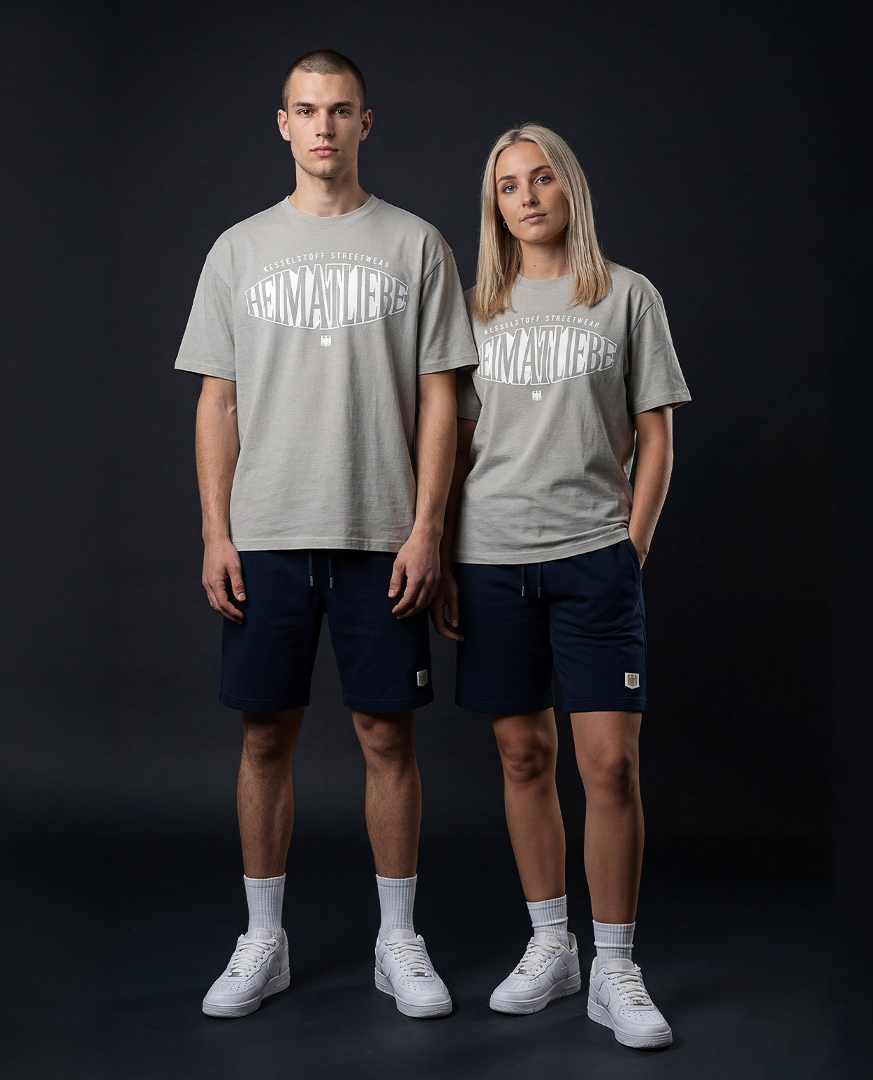 Oversized Shirt Heimatliebe Asphalt
