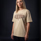 Oversized Shirt Heimatliebe Beige