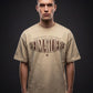 Oversized Shirt Heimatliebe Beige