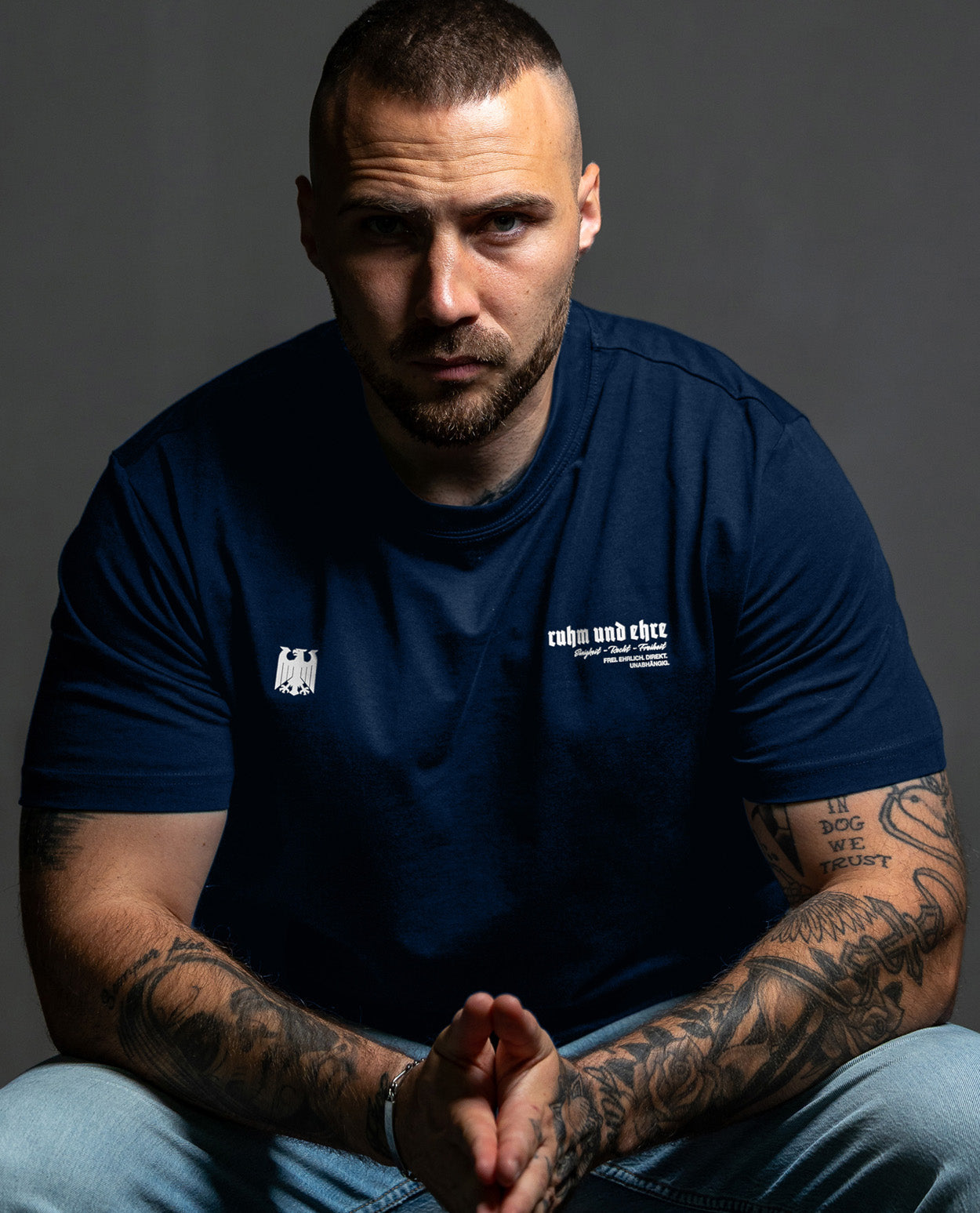 Shirt - Ruhm & Ehre - Navy
