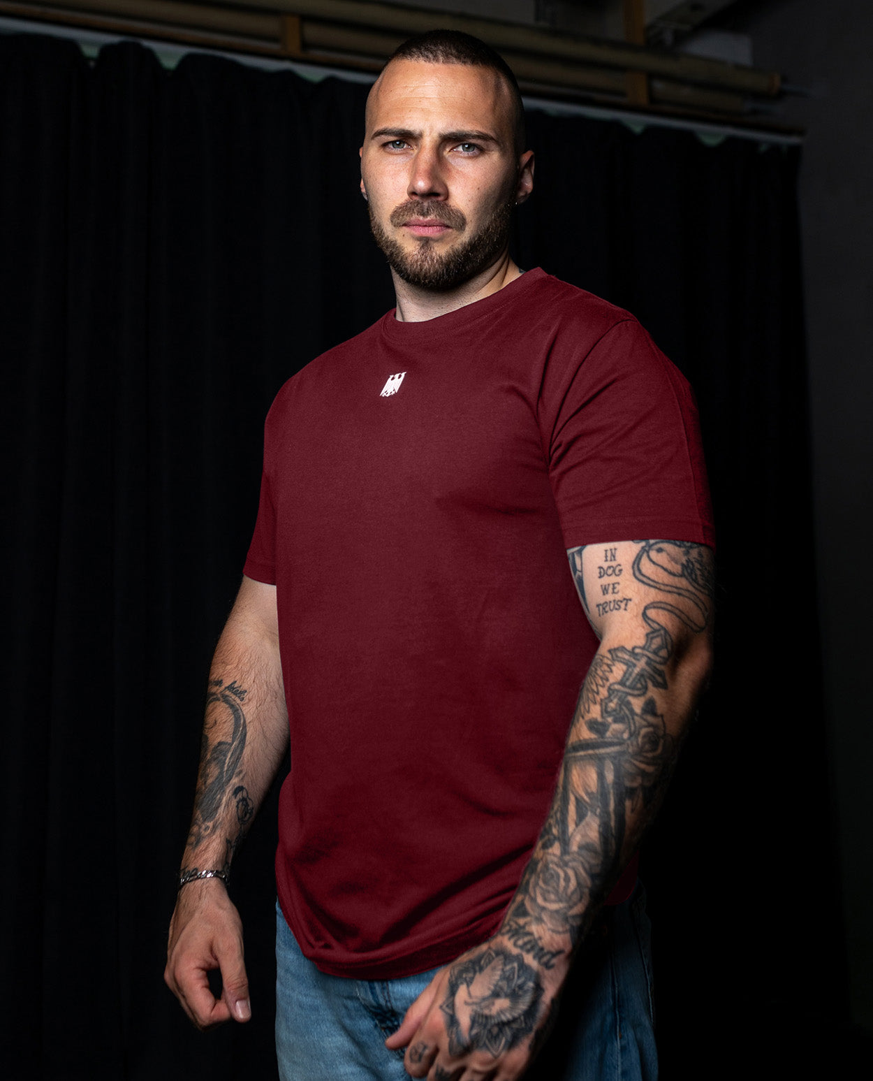 Shirt - Heimatliebe - Burgundy