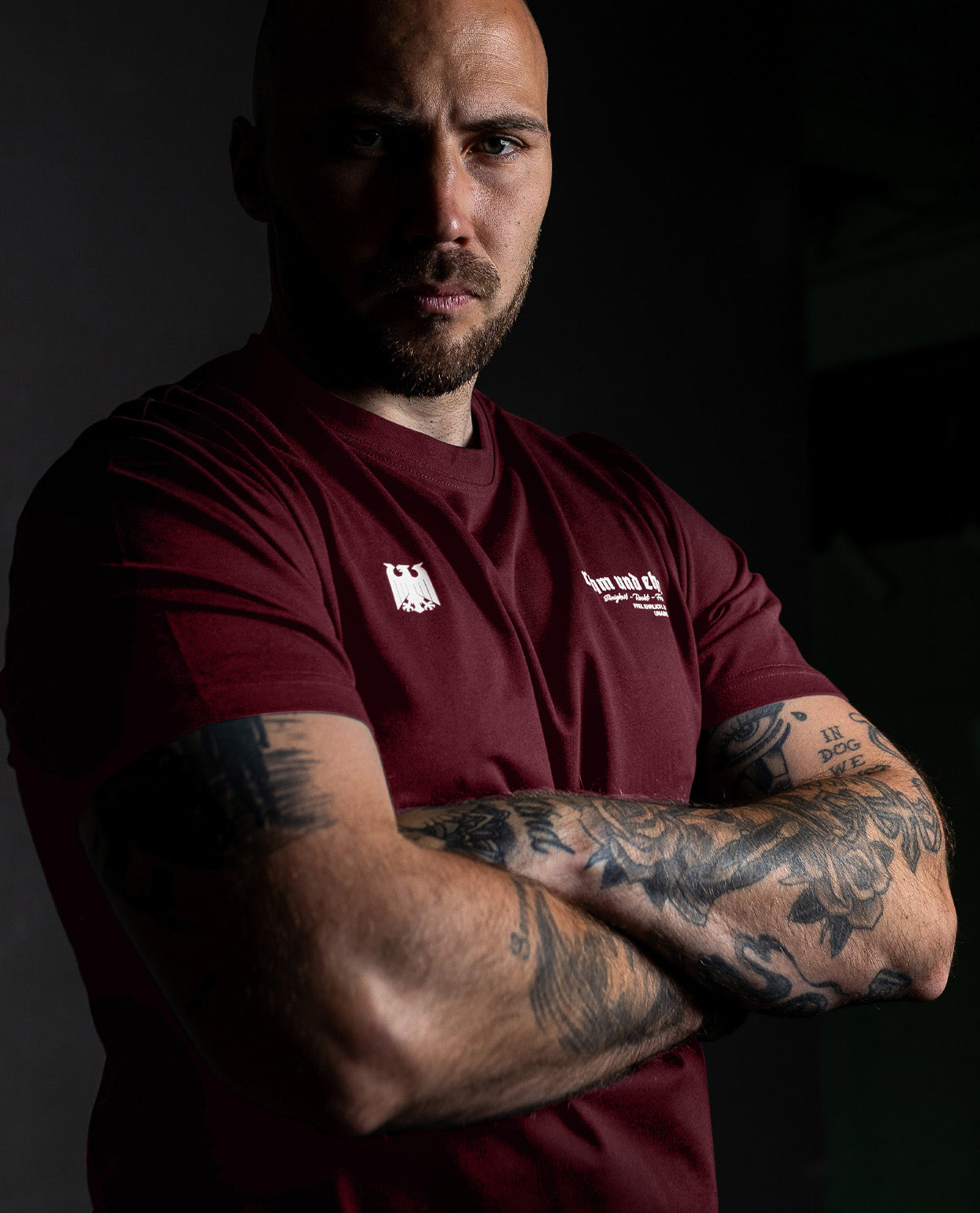 Shirt - Ruhm & Ehre - Burgundy