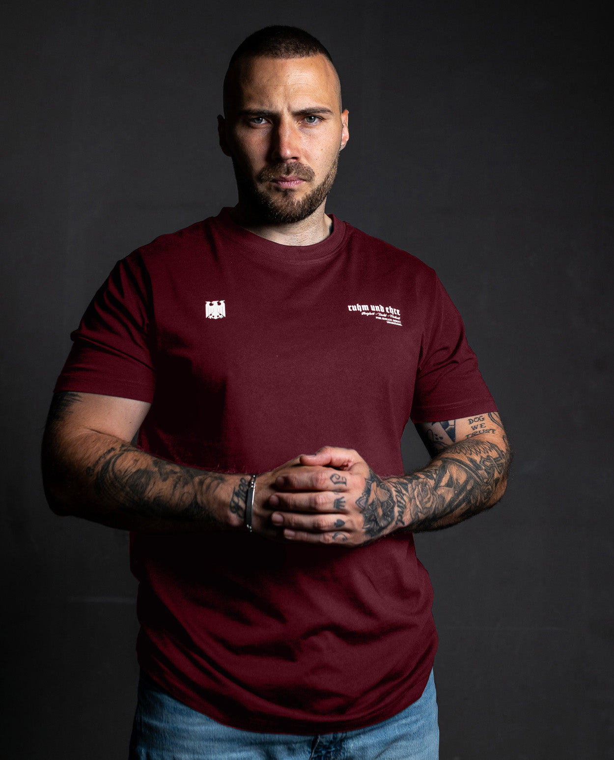 Shirt - Ruhm & Ehre - Burgundy