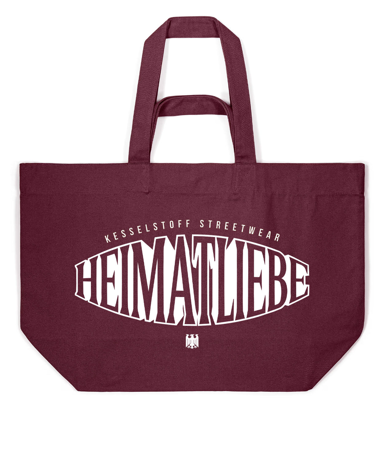 Heimatliebe Shopping Bag - Burgund