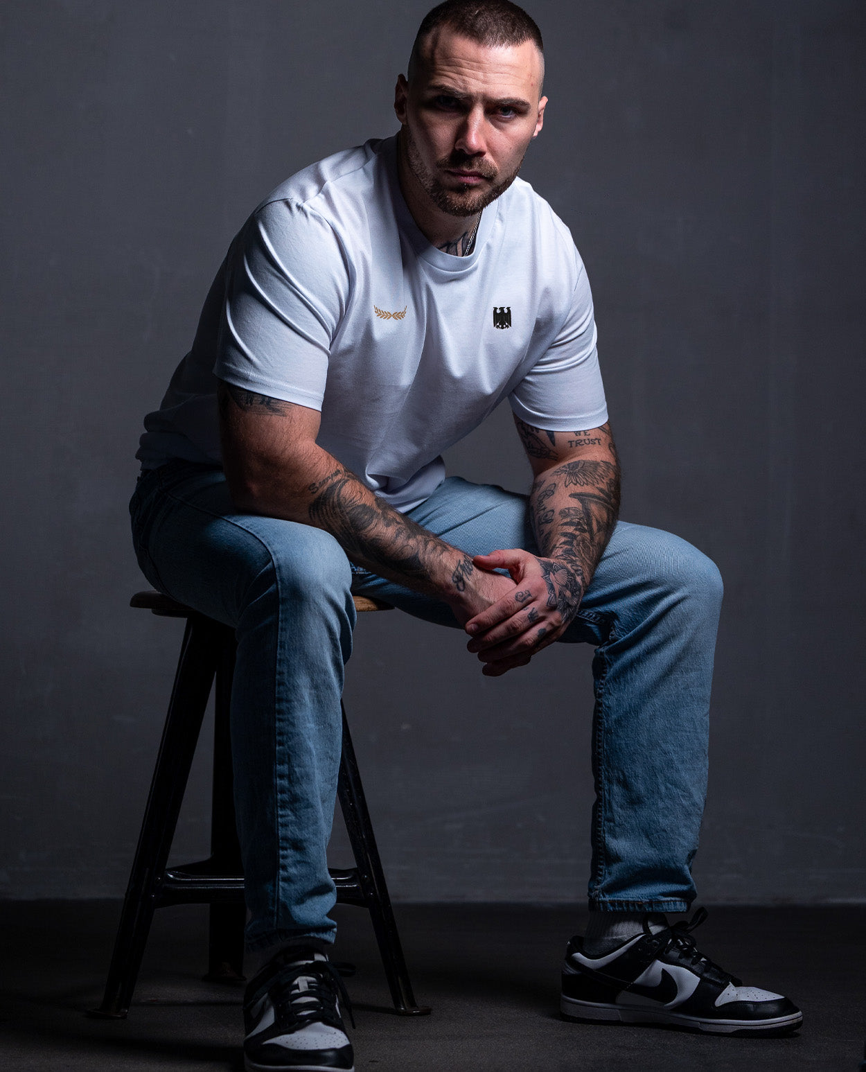 Heimatliebe Statement - Shirt - BL/WH
