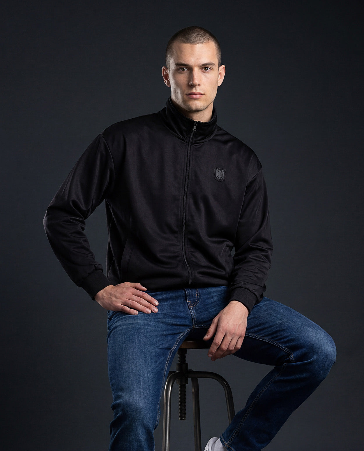 Tricot Tracktop All-Black