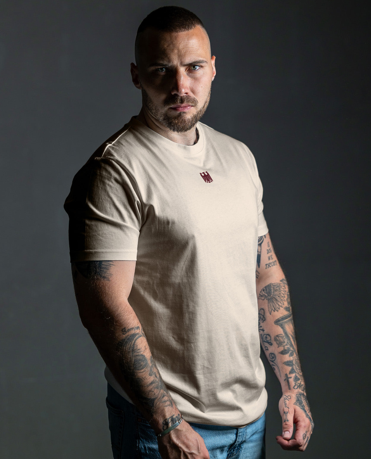 Shirt - Heimatliebe - Vintage White