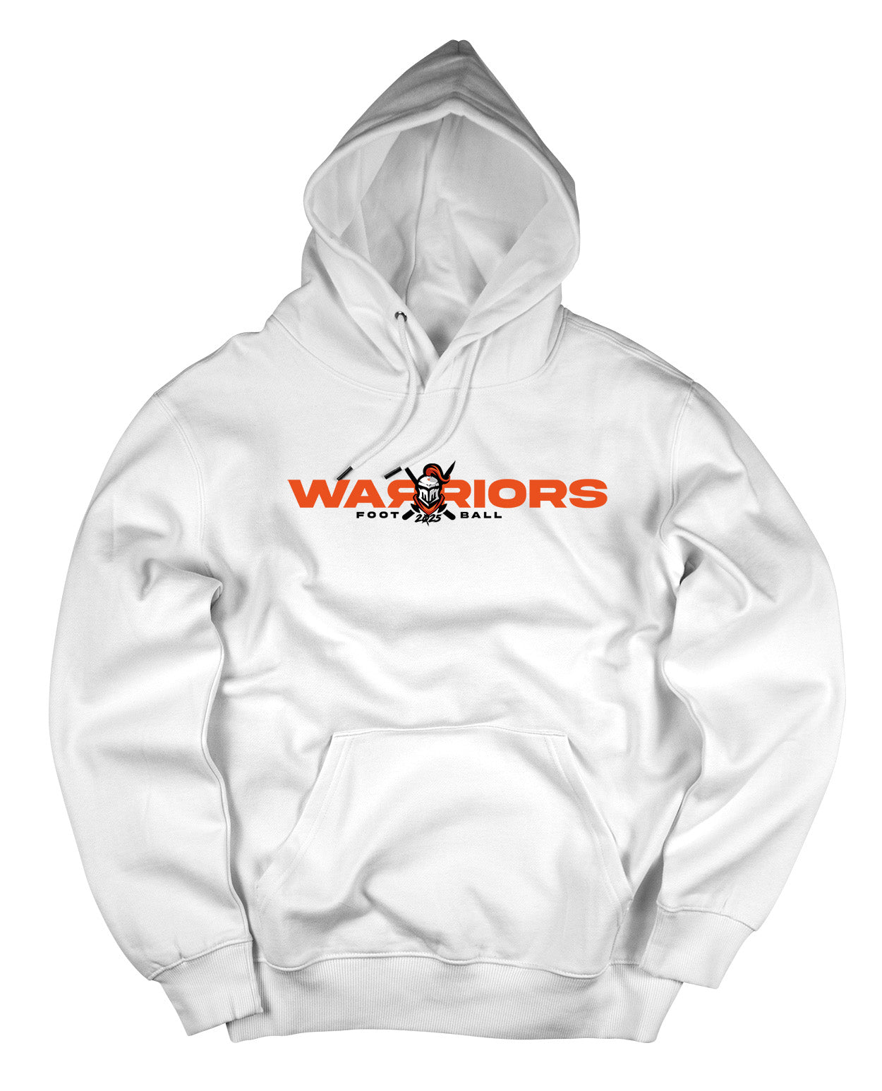 Warriors - White Hoodie - OR