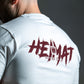 Shirt - Heimatliebe - White Burgrundy