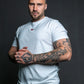 Shirt - Heimatliebe - White Burgrundy