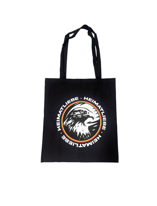 Adler - Baumwolltasche - Schwarz