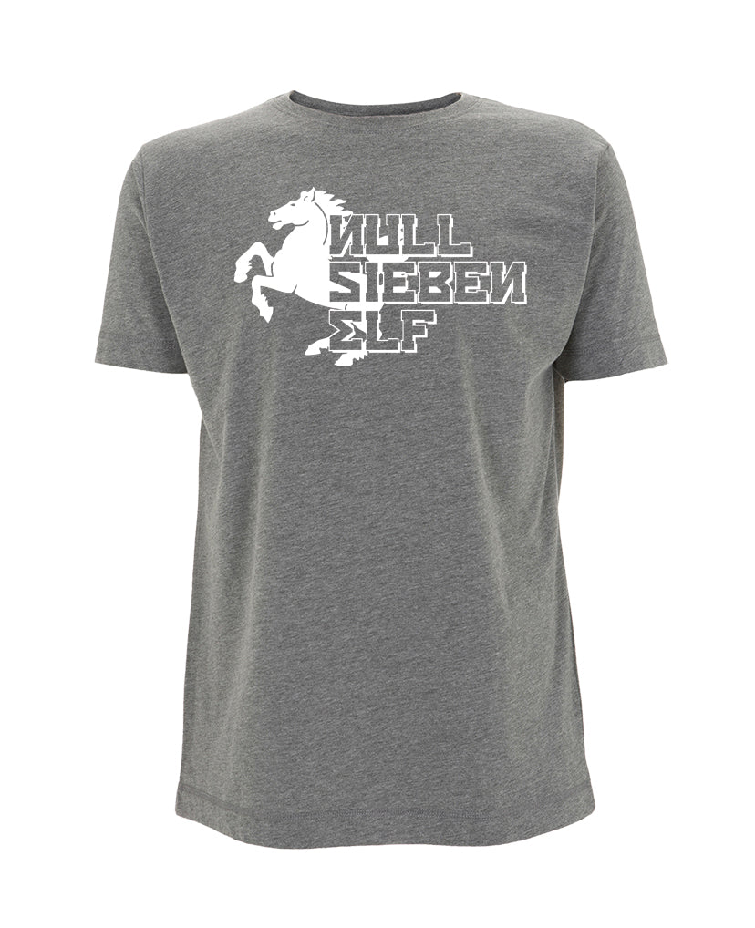 Shirt - "NullSiebenElf" - Grau - Unisex